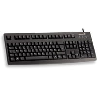 CHERRY G83-6105 USB, RD tastatur Sort Sort, Layout af jernbanevirksomhed, RD, Ledningsført, USB, Sort