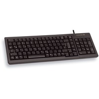 CHERRY XS Complete tastatur USB QWERTZ Tysk Sort Sort, DE-layout, Gummi dome, Fuld størrelse (100 %), Ledningsført, USB, QWERTZ, Sort