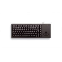 CHERRY XS Trackball tastatur Universel USB QWERTY US engelsk Sort Sort, Amerikansk layout, Kirsebær ML teknologi, Fuld størrelse (100 %), Ledningsført, USB, QWERTY, Sort