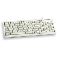 CHERRY XS tastatur USB QWERTZ Tysk Grå grå, DE-layout, Fuld størrelse (100 %), Ledningsført, USB, QWERTZ, Grå