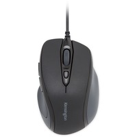Kensington Pro Fit kablet mus - Mellemstørrelse Sort, Højre hånd, Optisk, USB Type-A, 1000 dpi, Sort