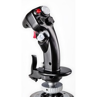 Thrustmaster 2960848 spil-controller Sort, Rød, Hvid Flysimulator Analog PC, HOTAS Sort, Flysimulator, PC, Analog, Ledningsført, Sort, Rød, Hvid, 75 mm