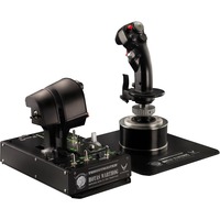 Thrustmaster Hotas Warthog Joystick PC, Sort Sort/Sølv, Joystick, PC, Kabel, Sort