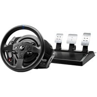 Thrustmaster T300 RS GT Sort Rat + Pedaler Analog/digital PC, PlayStation 4, PlayStation 5, Playstation 3 Sort, Rat + Pedaler, PC, PlayStation 4, PlayStation 5, Playstation 3, D-måtte, Retningsknapper, Analog/digital, Ledningsført, Sort