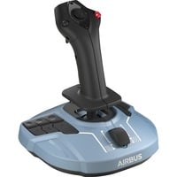 Thrustmaster TCA Sidestick Airbus edition Sort, Blå USB Flightstick Analog/digital PC, Joystick Blå-grå/Sort, Flightstick, PC, Analog/digital, Ledningsført, USB, Sort, Blå