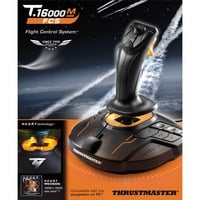 Thrustmaster T.16000M FCS Sort, Orange USB Flightstick Analog/digital PC, Joystick Sort/Orange, Flightstick, PC, Analog/digital, Ledningsført, USB, Sort, Orange