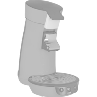 Philips Senseo Original HD6553/67, Padmaschine Sort