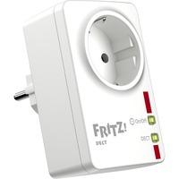 FRITZ! FRITZ!DECT 200, DE, Stikdåse Hvid/Rød, DECT 200, DE, Daglig/ugentlig timer, Hvid, Plast, 1999/5/EG R&TTE-Richtlinie: 2009/125/EG EU-Richtlinie:, 230 V, 50 Hz