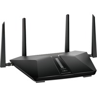 Netgear Nighthawk AX5400 trådløs router Gigabit Ethernet Dual-band (2,4 GHz / 5 GHz) Sort Sort, Wi-Fi 6 (802.11ax), Dual-band (2,4 GHz / 5 GHz), Ethernet LAN, Sort, Bordplade router