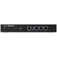 Ubiquiti EdgeRouter 4 kabelforbundet router Gigabit Ethernet Sort Sort, Ethernet WAN, Gigabit Ethernet, Sort