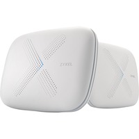 Zyxel MULTY X WSQ50 TRI-BAND trådløs router Gigabit Ethernet Dual-band (2,4 GHz / 5 GHz) 4G Hvid, Mesh router Hvid, Wi-Fi 4 (802.11n), Dual-band (2,4 GHz / 5 GHz), Ethernet LAN, 4G, Hvid, Bordplade router