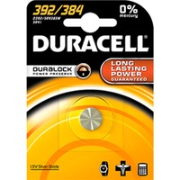 Duracell 392/384 husholdningsbatteri Engangsbatteri Sølvoxid (S) Engangsbatteri, Sølvoxid (S), 1,5 V, 1 stk, 16 mm, 16 mm