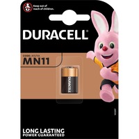 Duracell Long Life MN 11 Engangsbatteri Alkaline Engangsbatteri, Alkaline, 6 V, 1 stk, 10,2 mm, 16,5 mm