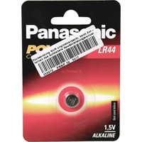 Panasonic LR44 Alkaline 1.5V ikke-genopladeligt batteri Sølv, Alkaline, 1,5 V, 105 mAh