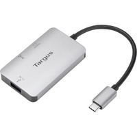 Targus ACA948EU interface hub USB 3.2 Gen 1 (3.1 Gen 1) Type-C 5000 Mbit/s Sølv, USB hub Sølv, USB 3.2 Gen 1 (3.1 Gen 1) Type-C, HDMI, USB 3.2 Gen 1 (3.1 Gen 1) Type-A, USB 3.2 Gen 1 (3.1 Gen 1) Type-C, 5000 Mbit/s, Sølv, 100 W, USB