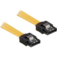 DeLOCK 0.3m SATA Cable SATA-kabel 0,3 m Gul Gul, 0,3 m, Gul