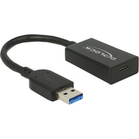 DeLOCK 65698 USB-kabel 0,15 m USB 3.2 Gen 2 (3.1 Gen 2) USB A USB C Sort, Adapter Sort, 0,15 m, USB A, USB C, USB 3.2 Gen 2 (3.1 Gen 2), Hanstik/Hunstik, Sort