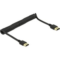 DeLOCK 84967 HDMI-kabel 1,5 m HDMI Type A (Standard) Sort Sort, 1,5 m, HDMI Type A (Standard), HDMI Type A (Standard), 18 Gbit/sek., Sort