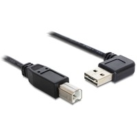 DeLOCK 85167 USB-kabel 0,5 m USB 2.0 USB A USB B Sort Sort, 0,5 m, USB A, USB B, USB 2.0, Hanstik/Hanstik, Sort