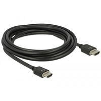 DeLOCK 85295 HDMI-kabel 3 m HDMI Type A (Standard) Sort Sort, 3 m, HDMI Type A (Standard), HDMI Type A (Standard), 3D, 48 Gbit/sek., Sort