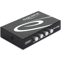 DeLOCK 87634 seriel switchboks Ledningsført, USB-switcher Ledningsført, 112 x 67 x 29 mm