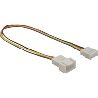 DeLOCK Cable Fan 4pin 0,2 m, Forlængerledning 0,2 m, Molex (4-pin), Molex (4-pin)