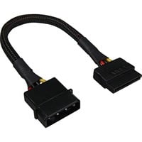 Sharkoon 4Pin 5,25" > 15Pin SATA , Adapter Sort
