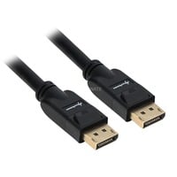 Sharkoon Displayport 1.3 kabel (stik > stik) 4K Sort