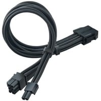 SilverStone PCIe-forlængerkabel SST-PP07E-PCIB, Forlængerledning Sort
