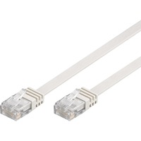 goobay 93358 netværkskabel Hvid 1 m Cat5e U/UTP (UTP) Hvid, 1 m, Cat5e, U/UTP (UTP), RJ-45, RJ-45