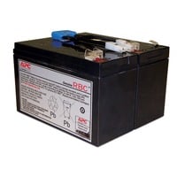 APC APCRBC142 UPS batteri Blybatterier (VRLA) 24 V Blybatterier (VRLA), 24 V, 1 stk, Sort, 216 VAh, 6,01 kg