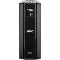 APC Back-UPS Pro Interaktivt indgangsstik 1,5 kVA 865 W 6 AC stikkontakt(er) Sort, Interaktivt indgangsstik, 1,5 kVA, 865 W, Sine, 156 V, 300 V, Detail