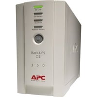 APC Back-UPS UPS-enhed Standby (offline) 0,35 kVA 210 W 4 AC stikkontakt(er) Beige, Standby (offline), 0,35 kVA, 210 W, 180 V, 266 V, 50/60 Hz, Detail