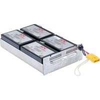 APC RBC24 UPS batteri Blybatterier (VRLA) Blybatterier (VRLA), Sort, 2,59 kg, 68,6 x 152,4 x 94 mm, 0 - 40 °C, 0 - 95%, Detail