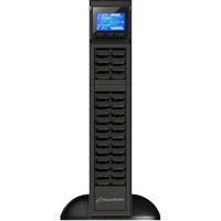 BlueWalker VFI 1000CRM LCD Dobbeltkonvertering (online) 1 kVA 800 W 3 AC stikkontakt(er), UPS Sort, Dobbeltkonvertering (online), 1 kVA, 800 W, Sine, 110 V, 300 V