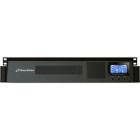 BlueWalker VFI 1000RM LCD Dobbeltkonvertering (online) 1 kVA 900 W 6 AC stikkontakt(er), UPS Sort, Dobbeltkonvertering (online), 1 kVA, 900 W, Sine, 160 V, 300 V