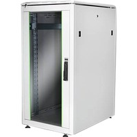Digitus DN-19 22U-6/8-1 stativ Fritstående reol Grå, IT kabinet Lys grå, Fritstående reol, 22U, 800 kg, Grå