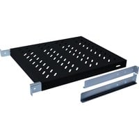 Digitus DN-97645 tilbehør til rack, Det nederste rum Sort, Sort, 50 kg, 1U, Tyrkiet, 48,3 cm (19"), 482 mm