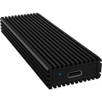 ICY BOX IB-1816M-C31 SSD kabinet Sort U.2, Drev kabinet Sort, SSD kabinet, U.2, M.2, PCI Express 3.0, 10 Gbit/sek., USB-tilslutning, Sort