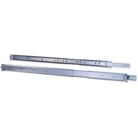 Inter-Tech 88887219 tilbehør til rack, Skinner grå, Metallic, 30 kg, 1U, 19", 12 mm, 650 mm