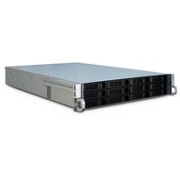 Inter-Tech IPC 2U-2412 Stativ Sort, Sølv, Rack server kabinet Sort, Stativ, Server, Sort, Sølv, ATX, EATX, EEB, Mini-ATX, uATX, Metal, 2U