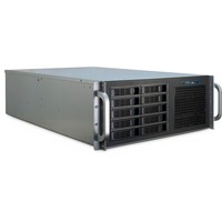 Inter-Tech IPC 4U-4410 Stativ Sort, Server boliger Sort, Stativ, Server, Sort, Stål, 14,8 kg, 17,3 kg