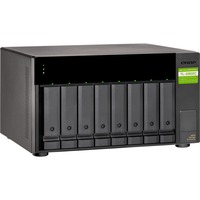 QNAP TL-D800C drevkabinet HDD/SSD kabinet Sort, Grå 2.5/3.5", Drev kabinet Sort, HDD/SSD kabinet, 2.5/3.5", Serial ATA II, Serial ATA III, 6 Gbit/sek., Hot-swap, Sort, Grå