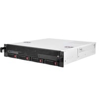 SilverStone RM21-304 Stativ Hvid, Rack kabinet Sort, Stativ, Server, Hvid, micro ATX, Mini-ITX, Metal, 2U