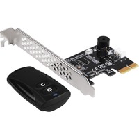 SilverStone SST-ES02-PCIe, Fjernbetjeningen Sort