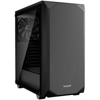 be quiet! BGW34 computeretui Tower Sort, Towerkabinet Sort, Tower, PC, Sort, ATX, Mini-ATX, Mini-ITX, Syntetisk ABS, Stål, Hærdet glas, 36,9 cm