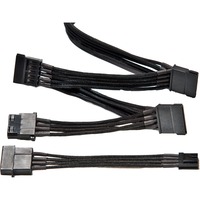 be quiet! CM-61050 1 m, Kabel Sort, 1 m, Molex (4-pin), Sort, Dark Power Pro 8- , Straight Power E9- , Pure Power L8- / Power Zone, 86 mm, 230 mm