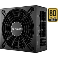 be quiet! SFX L Power enhed til strømforsyning 500 W 20+4 pin ATX Sort, PC strømforsyning Sort, 500 W, 100 - 240 V, 550 W, 50 - 60 Hz, 10 A, Aktiv
