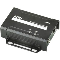 ATEN VE801T AV forlænger AV sender Sort, HDMI-udvidelse forlænger Sort, 3840 x 2160 pixel, AV sender, 70 m, Sort, HDCP