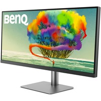 BenQ PD3420Q 86,4 cm (34") 3440 x 1440 pixel Quad HD LED Grå, LED-skærm Sort/Sølv, 86,4 cm (34"), 3440 x 1440 pixel, Quad HD, LED, 5 ms, Grå